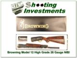 Browning Model 12 High Grade 5 28 Gauge New! - 1 of 4