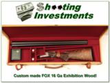AH Fox 16 Ga Custom Exhibition Grade new and unfired! - 1 of 7