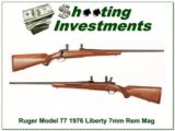 Ruger Model 77 1976 Liberty 7mm Rem Mag Exc Cond! - 1 of 4