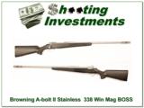 Browning A-bolt Stainless 338 Win Mag BOSS - 1 of 4