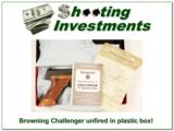 Browning Challenger 63 Belgium unfired in plastic box! - 1 of 4