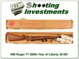 Ruger Model 77 Pre-Warning 1776 200 Years of Liberty Unfired in box!
CAL. 30-06 - 1 of 4
