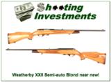 Weatherby Mark XXII 22 Auto Blond Exc! - 1 of 4