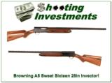 Browning A5 Sweet Sixteen 28 in Invector nice wood! - 1 of 4