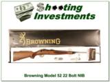 Browning Model 52 NIB and perfect! - 1 of 4
