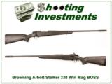 Browning A-bolt Stalker 338 Win Mag with BOSS - 1 of 4