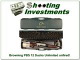 Browning BPS 12 Gauge Ducks Unlimited unfired in case - 1 of 4