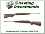 Browning A-bolt II Stainless Stalker 30-06 with BOSS - 1 of 4