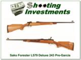 Sako Forester Deluxe L579 243 Win Bofers Steel! - 1 of 4