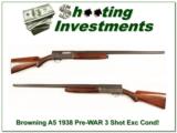 Browning A5 38 Pre-War 3-Shot 12 Gauge - 1 of 4