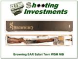 Browning BAR Safari Mark II NIB 7mm WSM BOSS! - 1 of 4