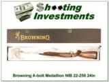 Browning A-bolt II Medallion 22-250 Win last ones! - 1 of 4