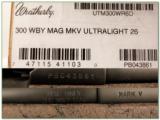 Weatherby Mark V Ultra-lightweight RC 300 Wthy mag NEW! - 4 of 4