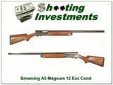 Browning A5 Magnum 12 30in VR Nice! - 1 of 4