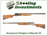 Browning A5 Magnum 12 70 Belgium 32in VR - 1 of 4