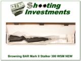 Browning BAR Mark II Stalker 300 WSM Factory NEW! - 1 of 4