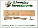 Weatherby Mark V Super Varmint Master 223 ANIB! - 1 of 4