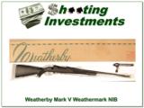 Weatherby Mark V 375 H&H Magnum Unfired! - 1 of 4