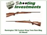 Remington Custom Shop Model 700 XX Wood 7mm Rem - 1 of 4