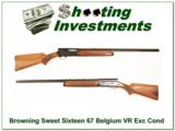 Browning A5 Sweet Sixteen 67 Belgium Honey Blond VR Mod - 1 of 4