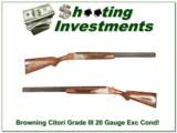 Browning Citori Grade III 20 Gauge as new! - 1 of 4