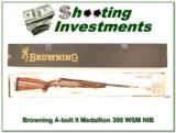 Browning A-bolt II Medallion 300 WSM last of the new ones! - 1 of 4