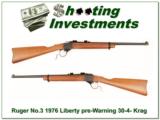 Ruger No. 3 1976 Liberty 30-40 Krag Exc Cond! - 1 of 4