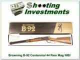 Browning Model 92 B-92 Centennial 44 rem mag NIB - 1 of 4