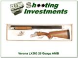 This is a like new Verona LX 503 in 20 Gauge, 28in. It comes in original box with accessories. I am selling the same gun in 20 Gauge and have a factor - 1 of 4