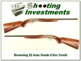 Browning 22 Auto Grade II made in 1989 - 1 of 4