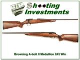Browning A-bolt II Medallion 243 Winchester! - 1 of 4