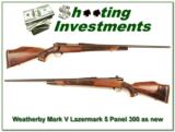 Weatherby Mark V 5 Panel Lazermark 300 near new! - 2 of 4