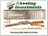 Browning 2000 12 Gauge 1974 28in VR NIB! - 2 of 4