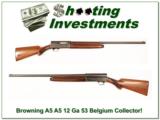 Browning A5 12 Ga 53 Belgium Collector condition! - 1 of 4