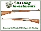 Browning BAR Grade II 72 Belgium 300 Mag - 1 of 4