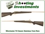 Winchester Model 70 Classic Stainless 7mm as new - 1 of 4