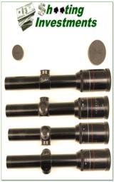 Weatherby Supreme 1.75 – 5 X Scope with covers!- 1 of 1