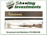 Browning A-bolt II Medallion 270 WSM last ones! - 1 of 4