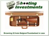 Browning 22 Auto 50’s Belgium in Browning Case! - 1 of 4