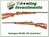 Remington 700 BDL Varmint Special 223 Rem near new - 1 of 4