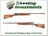 Browning A5 Magnum 12 58 Belgium First Year! - 1 of 4