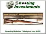 Browning Medallion 70 Belgium 7mm ANIB! - 1 of 4