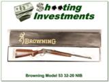 Browning Model 53 32-20 NIB - 3 of 4