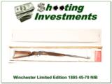 Winchester 1885 Limited Edition 45-70 NIB 28in XX Wood! - 1 of 4