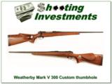 Weatherby Mark V Deluxe 300 with custom stock - 1 of 4