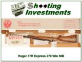 Ruger 77R Express 270 NIB XX Wood! - 2 of 4