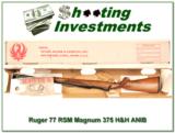 Ruger 77RSM Magnum 375 H&H ANIB! - 1 of 4