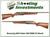 Browning BAR Safari Grade 300 WSM XX Wood! - 1 of 4