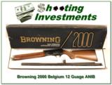 Browning 2000 12 Gauge Belgium 1976 28in VR ANIB! - 1 of 4