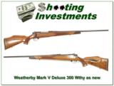 Weatherby Mark V Deluxe 300 Wthy Mag Exc Cond - 2 of 4